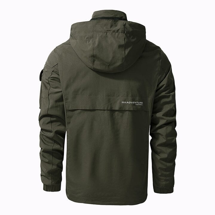 Jaqueta Corta-Vento Impermeável - TechWear POPLAR1110