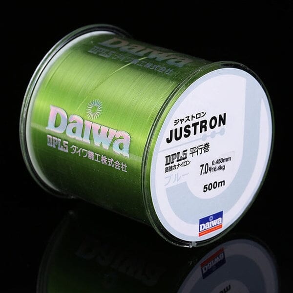 Linha de Pesca Blindada DAIWA JUSTRON - Monofilamento - 500m - Japan POPLAR1326