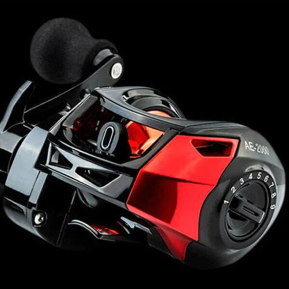 Carretilha de Pesca Max Drag 8KG 7.2:1 - AE2000 POPLAR1310