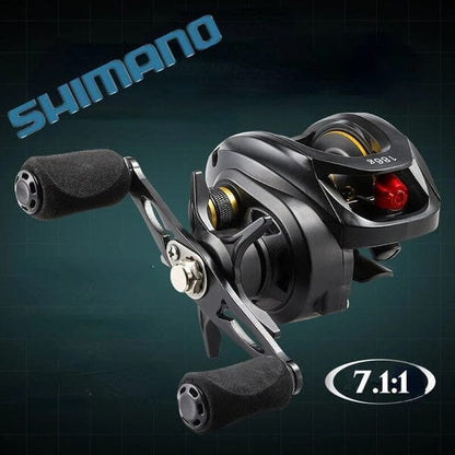 Carretilha Shimano 7.1:1 De Pesca Freio Magnético Para Água Doce e Salgada POPLAR1694