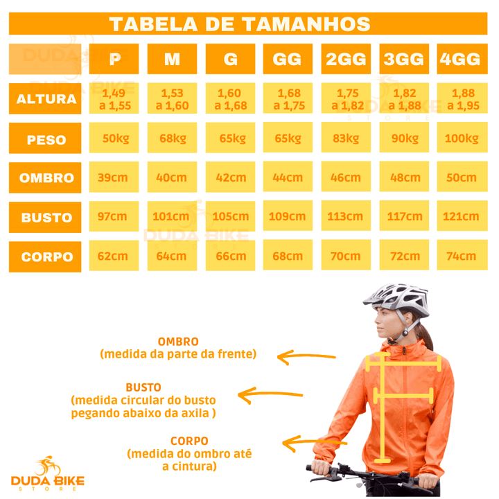 Jaqueta Impermeável UV400 POPLAR1831