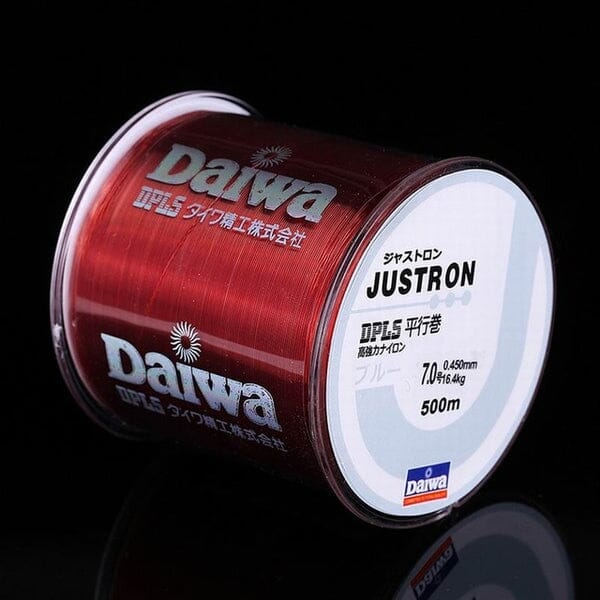 Linha de Pesca Blindada DAIWA JUSTRON - Monofilamento - 500m - Japan POPLAR1326