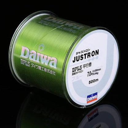 Linha de Pesca Blindada DAIWA JUSTRON - Monofilamento - 500m - Japan POPLAR1326