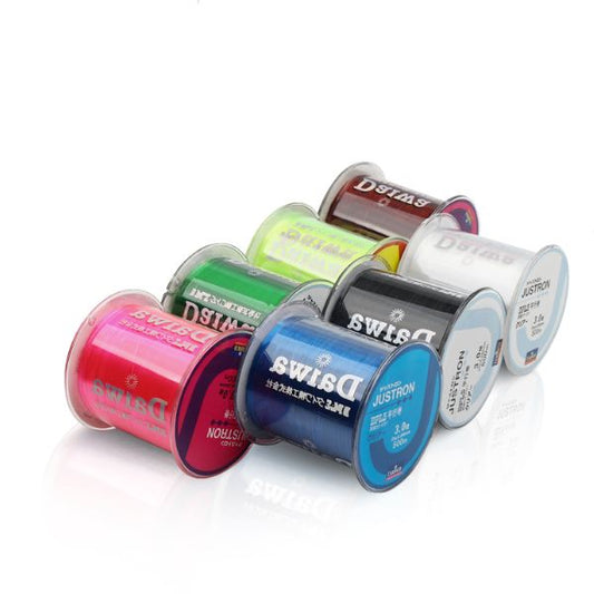 Linha de Pesca Blindada DAIWA JUSTRON - Monofilamento - 500m - Japan AIR1326