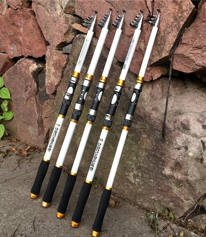 Vara Premium Ultra Light Telescópica de Carbono JOSBY Fishing POPLAR1412